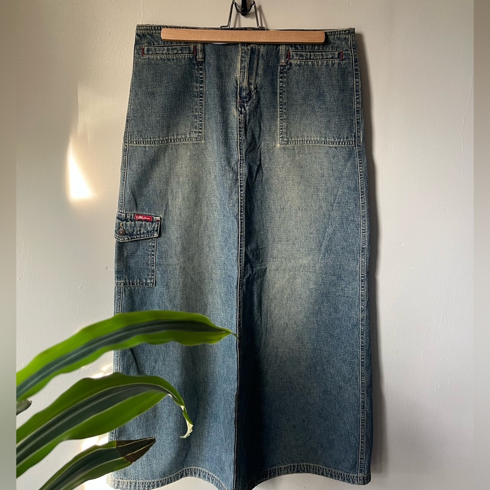 Y2K Union Bay jean skirt